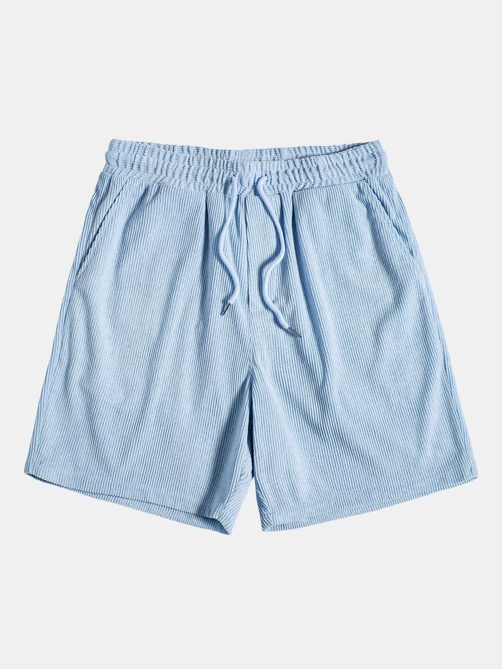 Camisa de pana de manga corta con botones + shorts