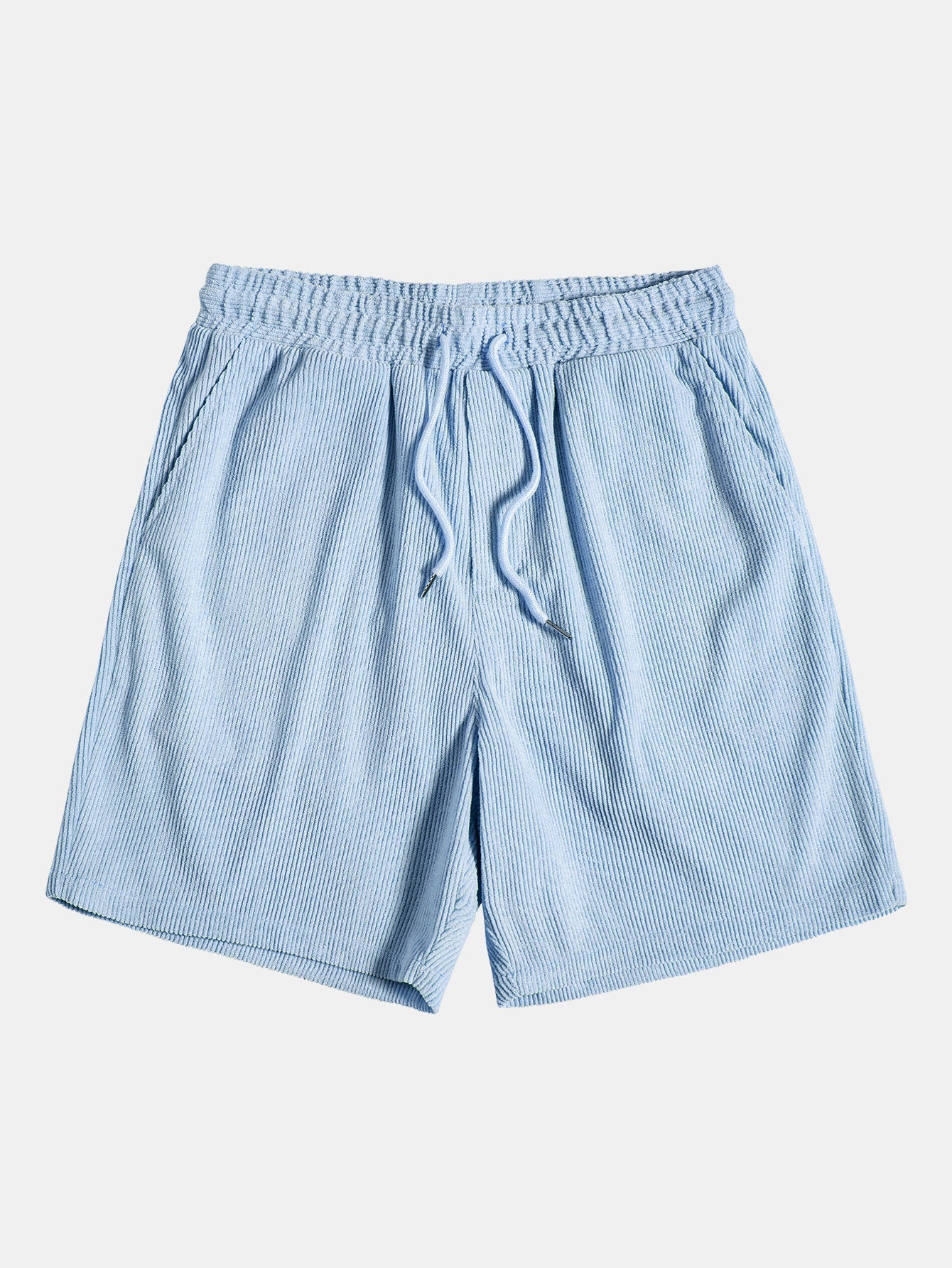 Camisa de pana de manga corta con botones + shorts