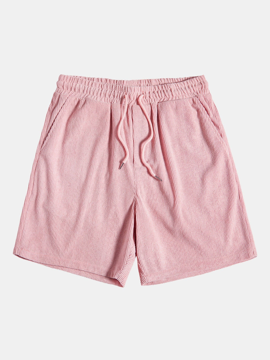 Camisa de pana de manga corta con botones + shorts