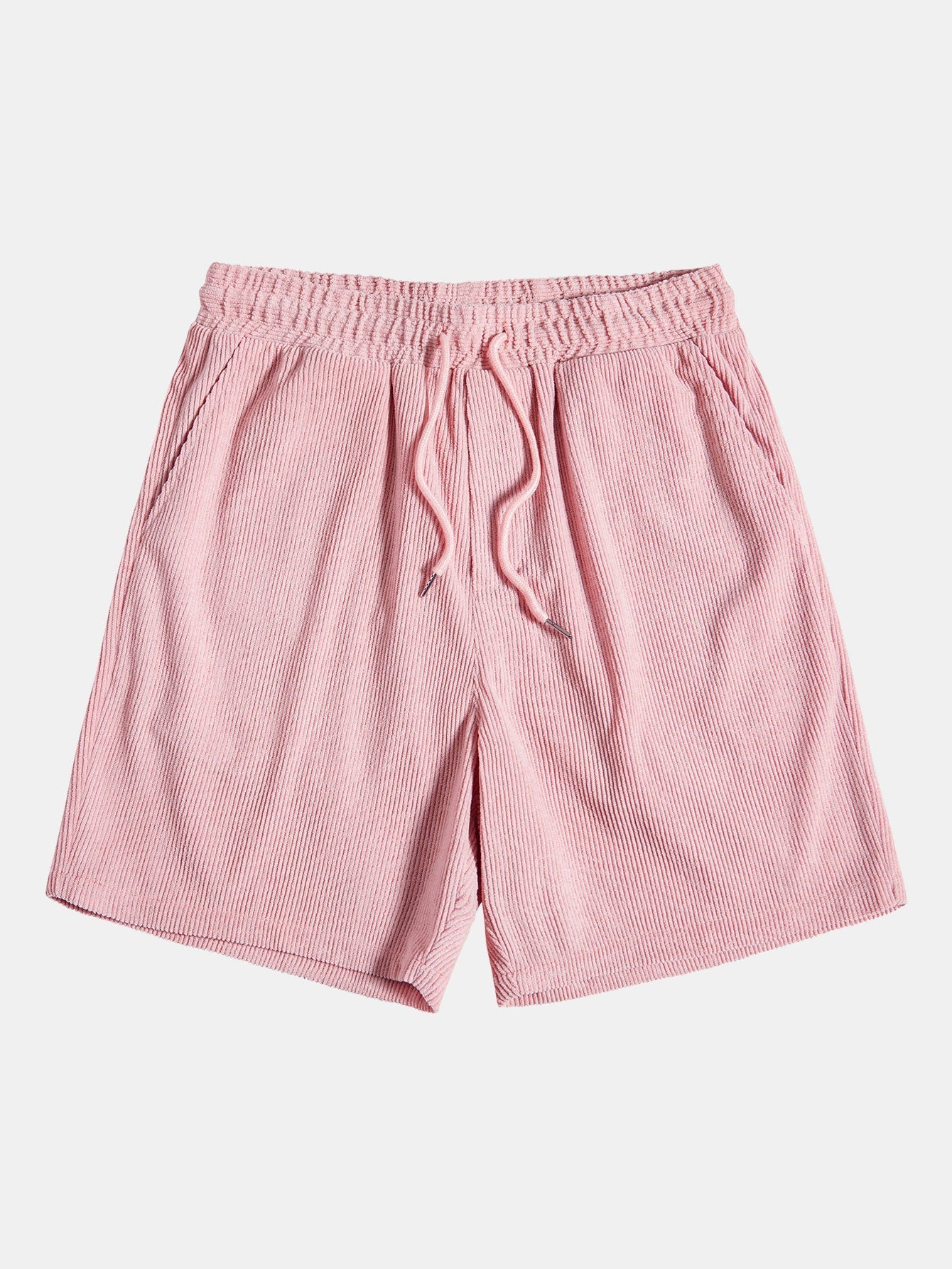 Camisa de pana de manga corta con botones + shorts