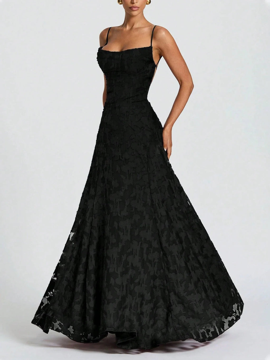 SOFIA - Vestido maxi de encaje