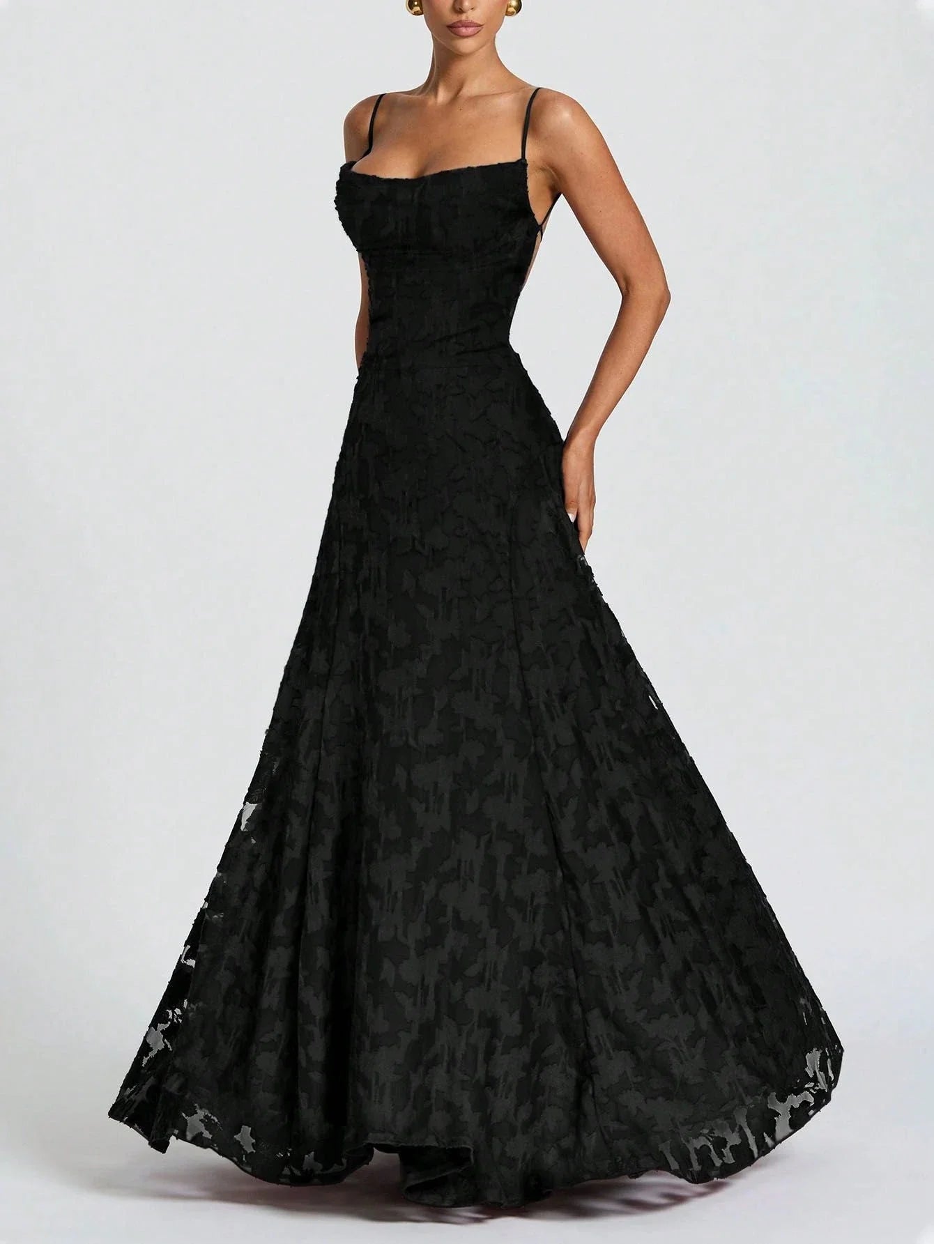 SOFIA - Vestido maxi de encaje
