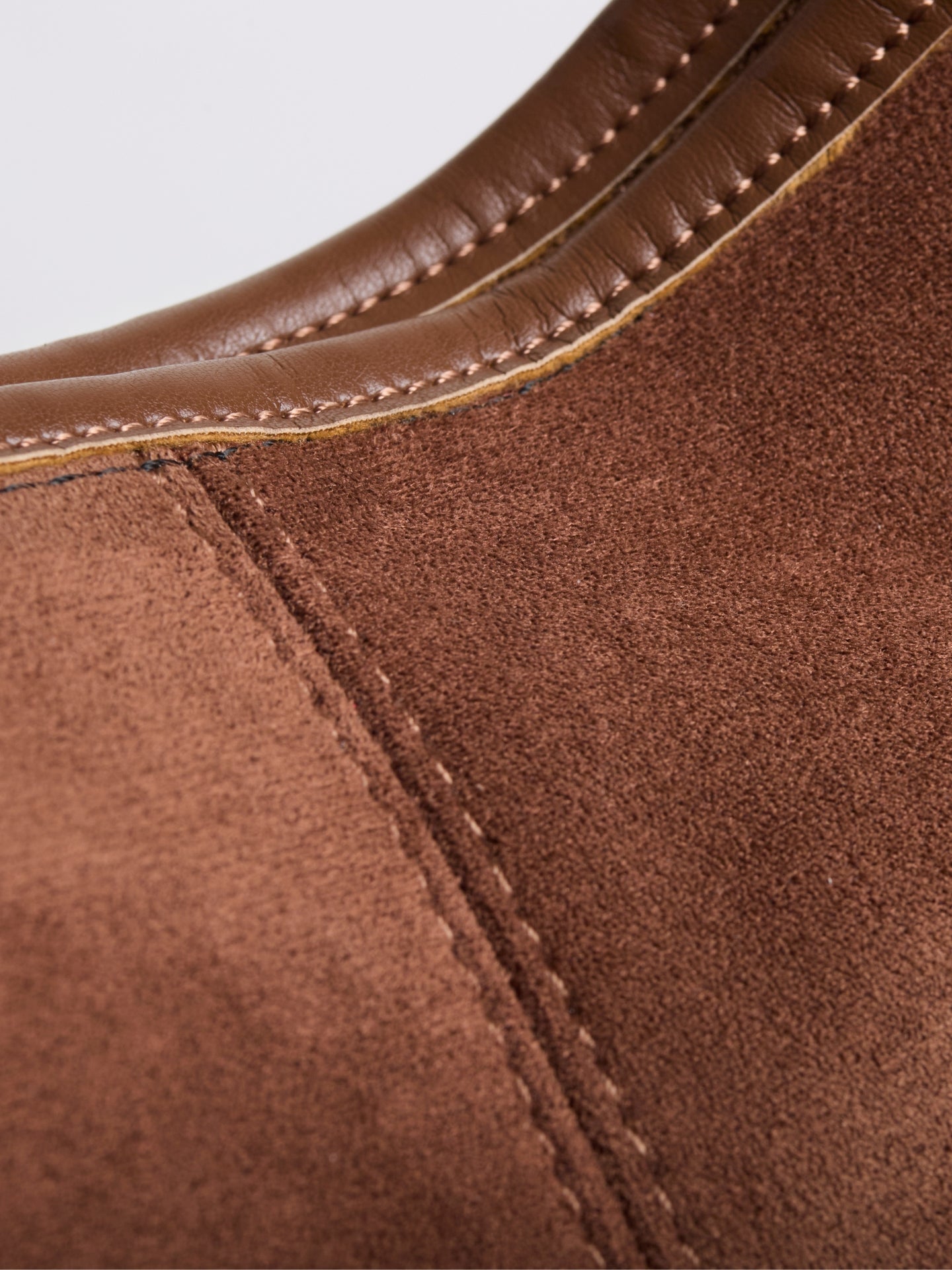 Suede Daily Leather Tote - Bolso tote diario de ante