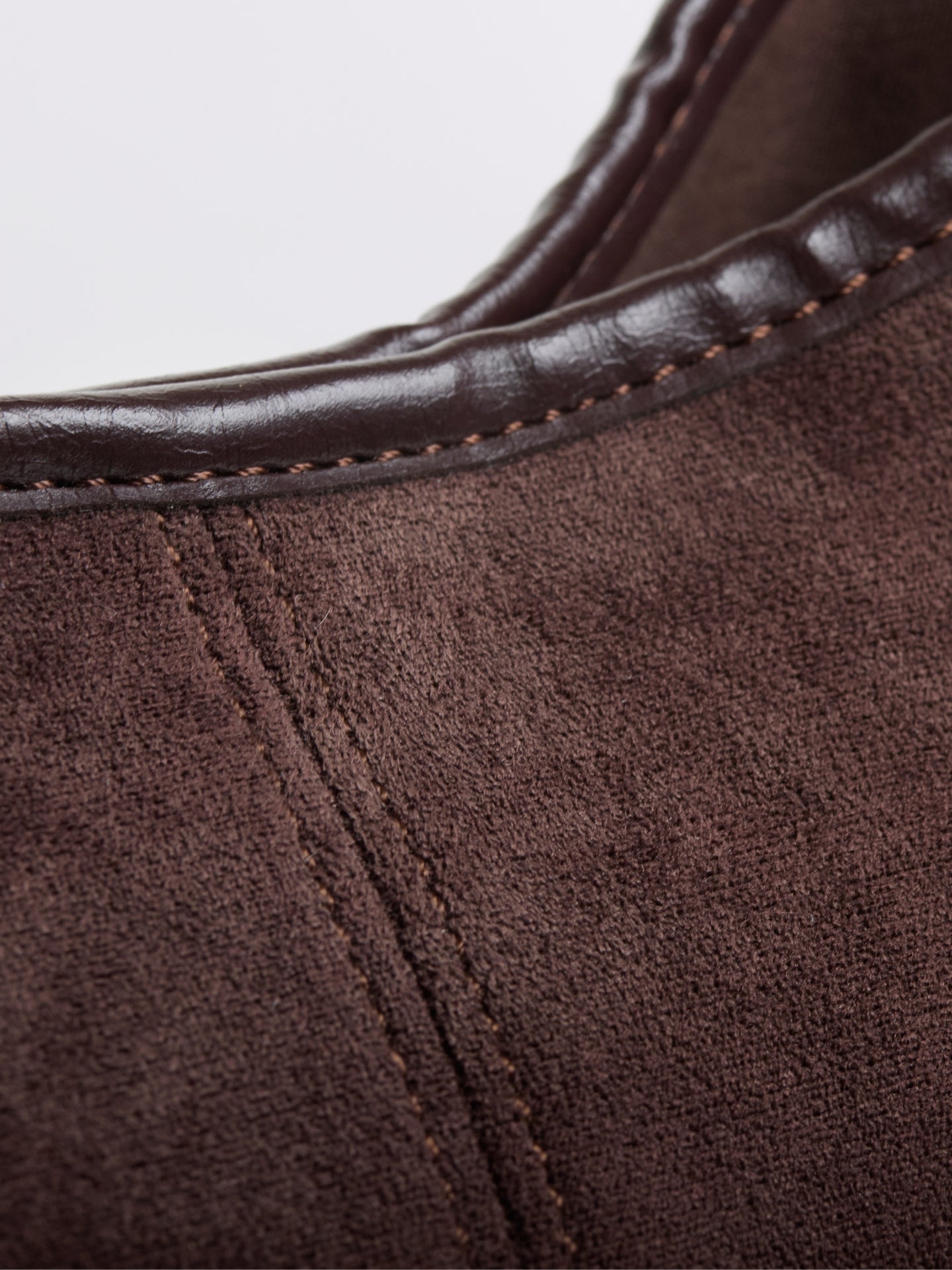 Suede Daily Leather Tote - Bolso tote diario de ante