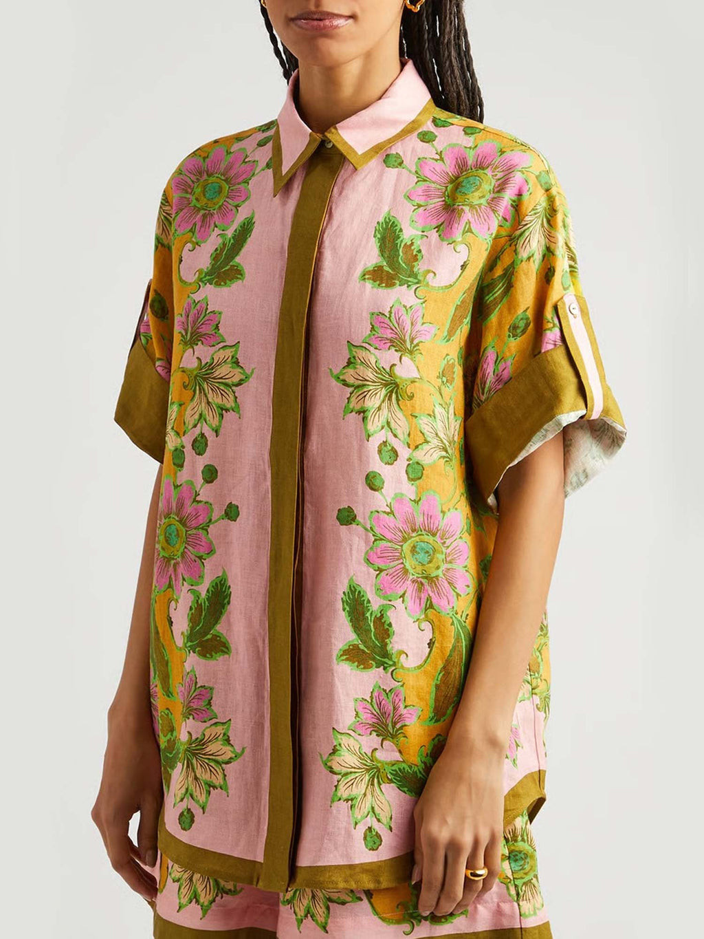 Vega - Conjunto camisero estampado con short