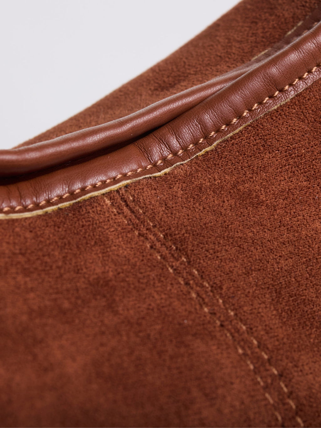 Suede Daily Leather Tote - Bolso tote diario de ante