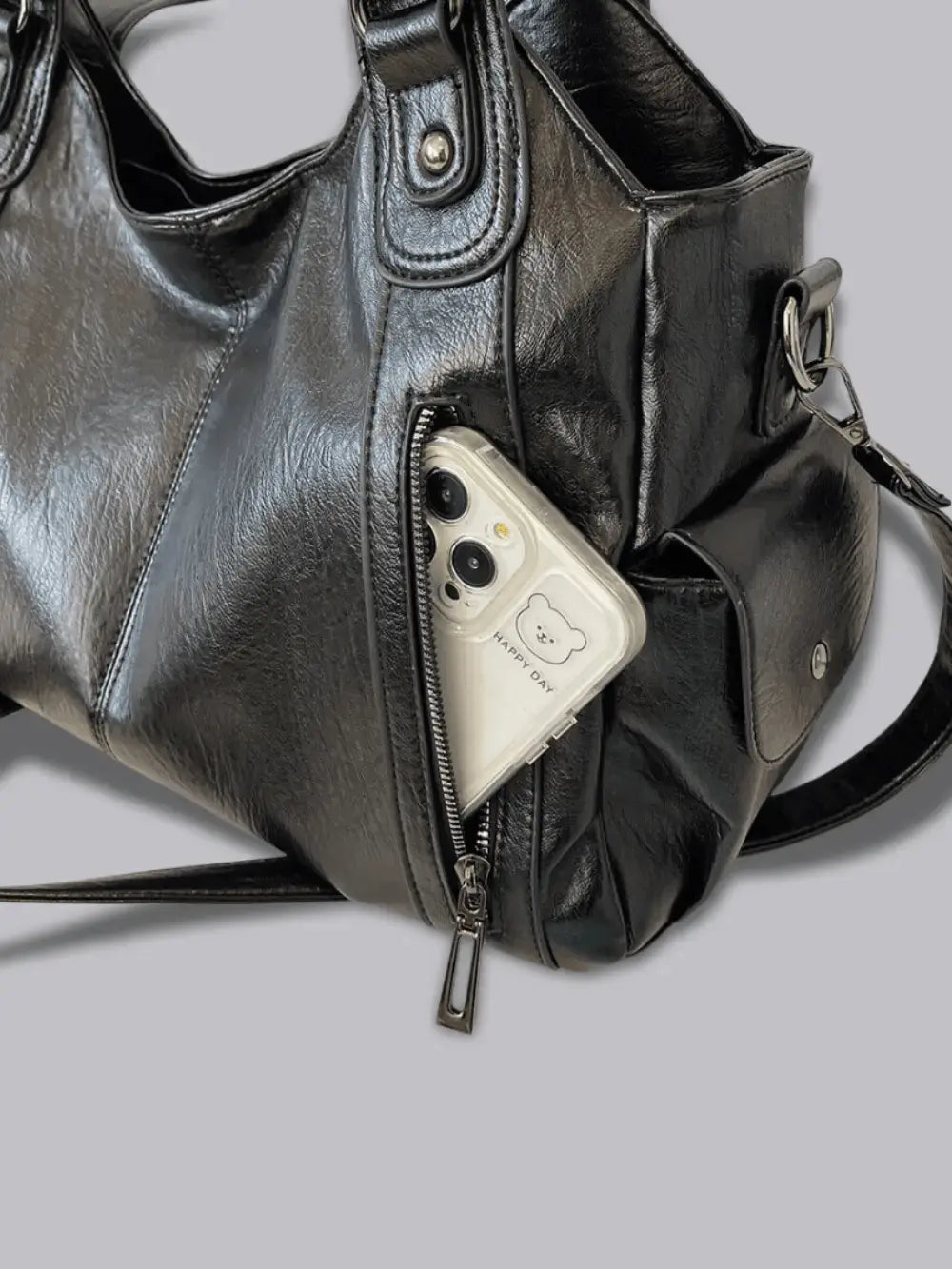 BELLA - Bolso de hombro vintage Y2K