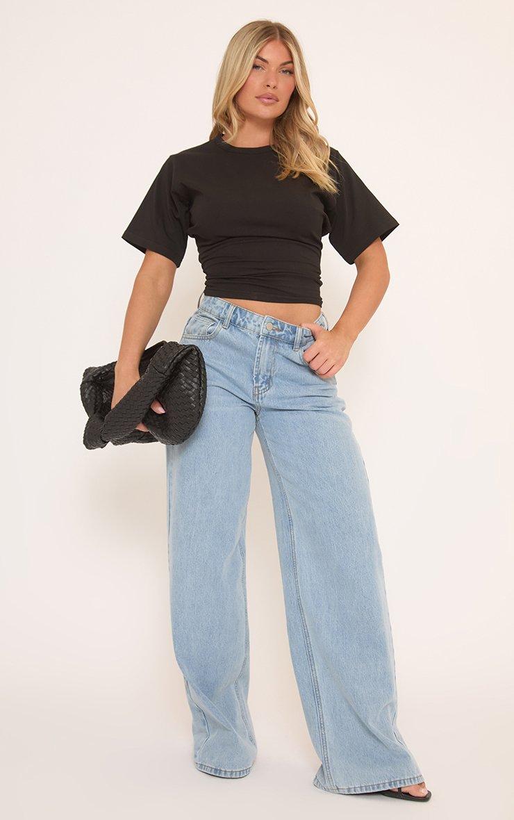 KIMMY - Elegante crop top con corte entallado