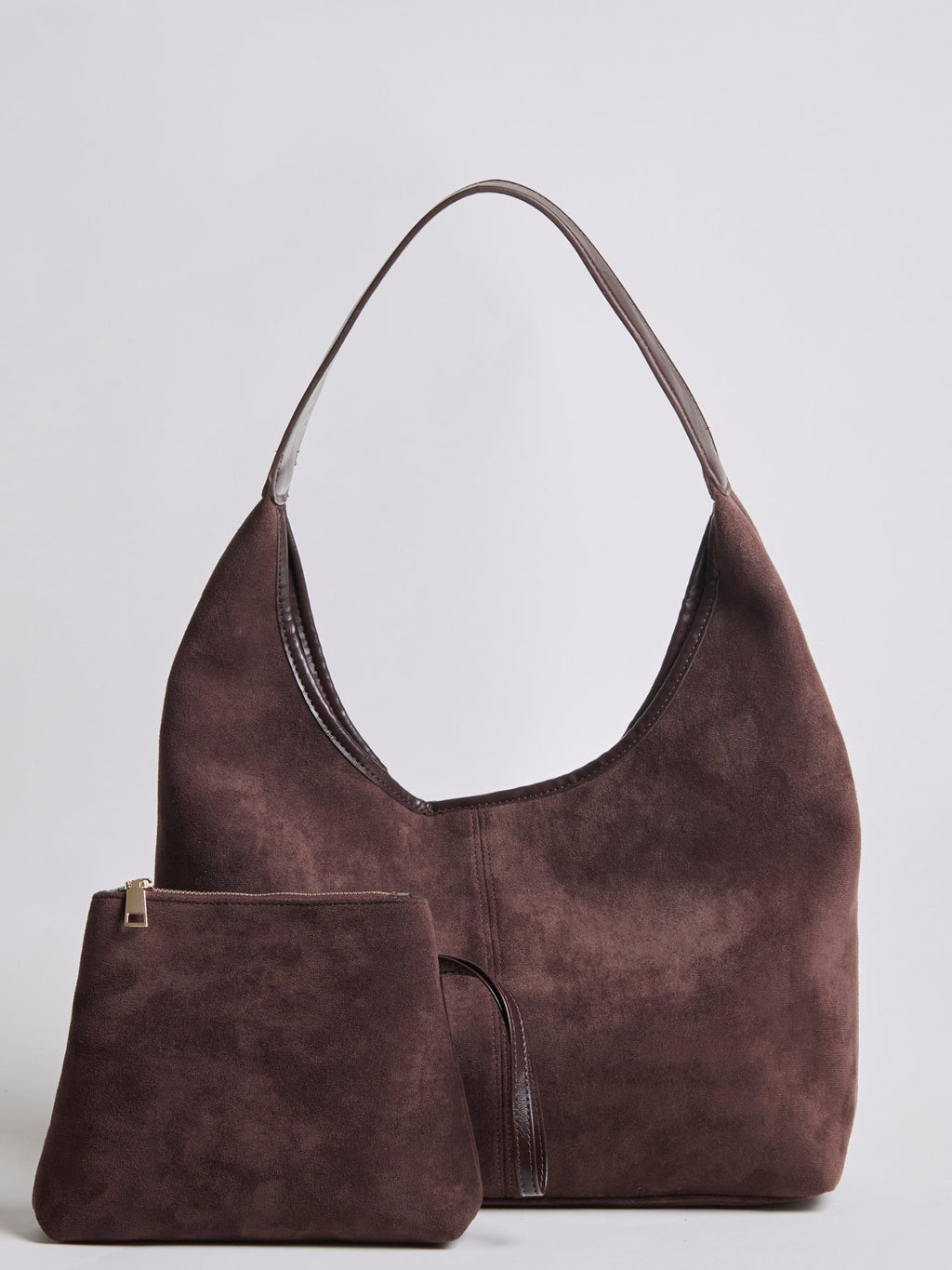 Suede Daily Leather Tote - Bolso tote diario de ante