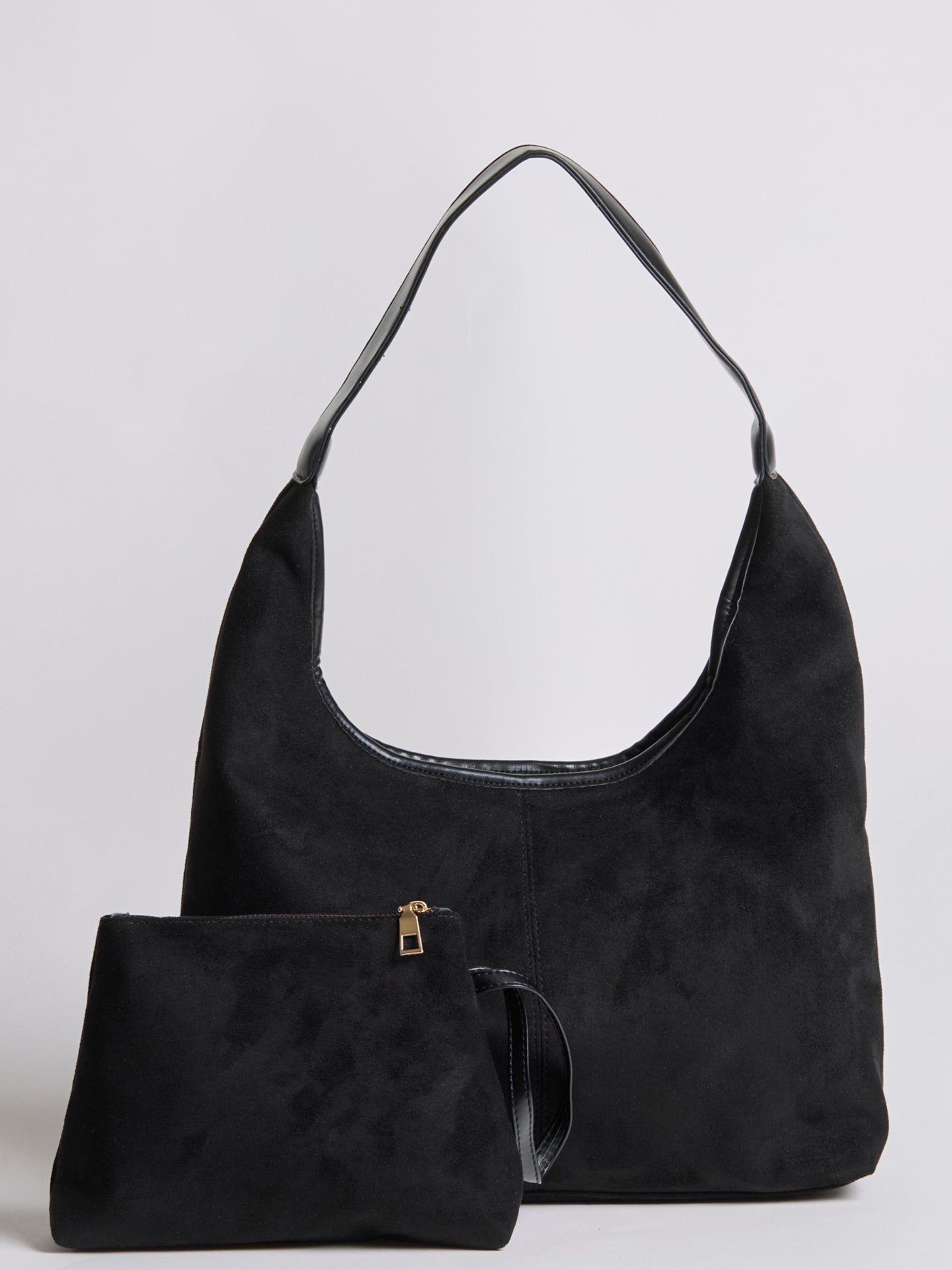 Suede Daily Leather Tote - Bolso tote diario de ante