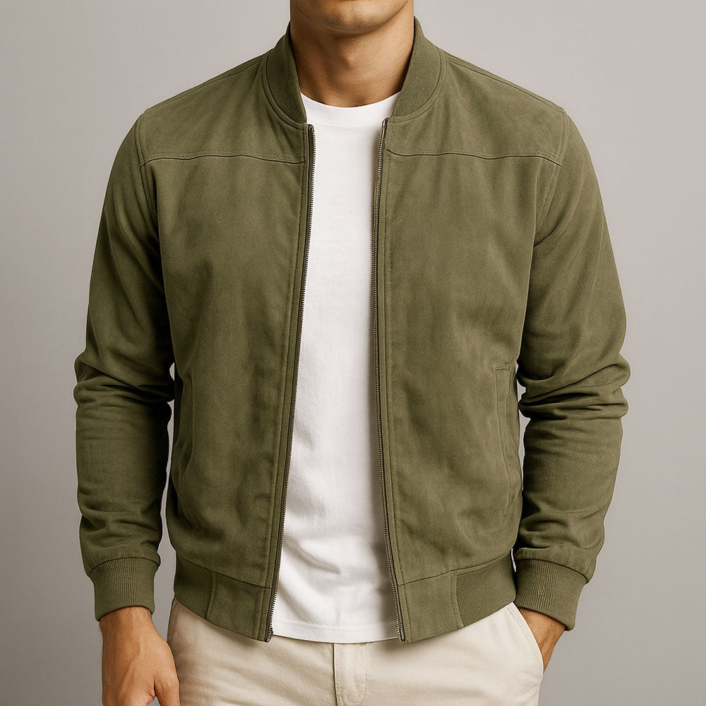Alvaro - Chaqueta atemporal de ante