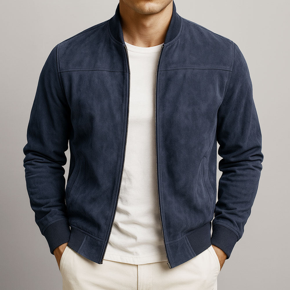 Alvaro - Chaqueta atemporal de ante