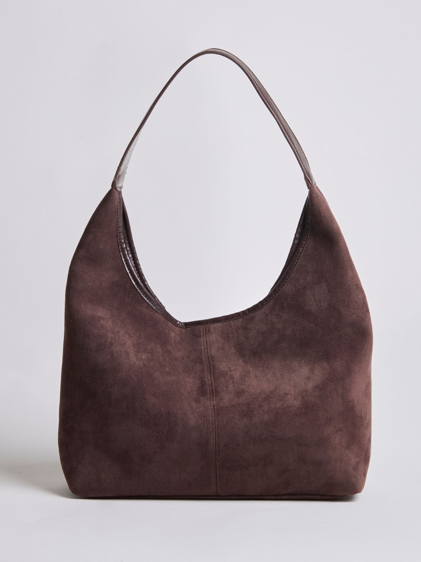 Suede Daily Leather Tote - Bolso tote diario de ante