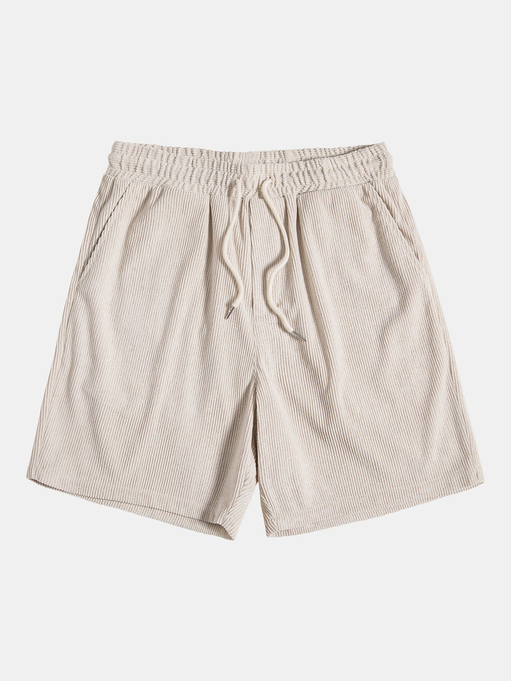 Camisa de pana de manga corta con botones + shorts