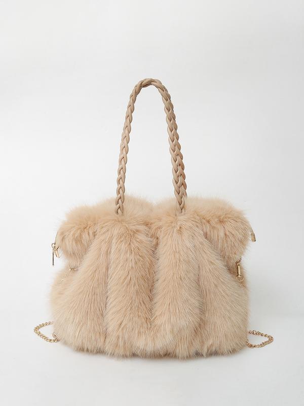 JULE - Bolso de hombro de felpa