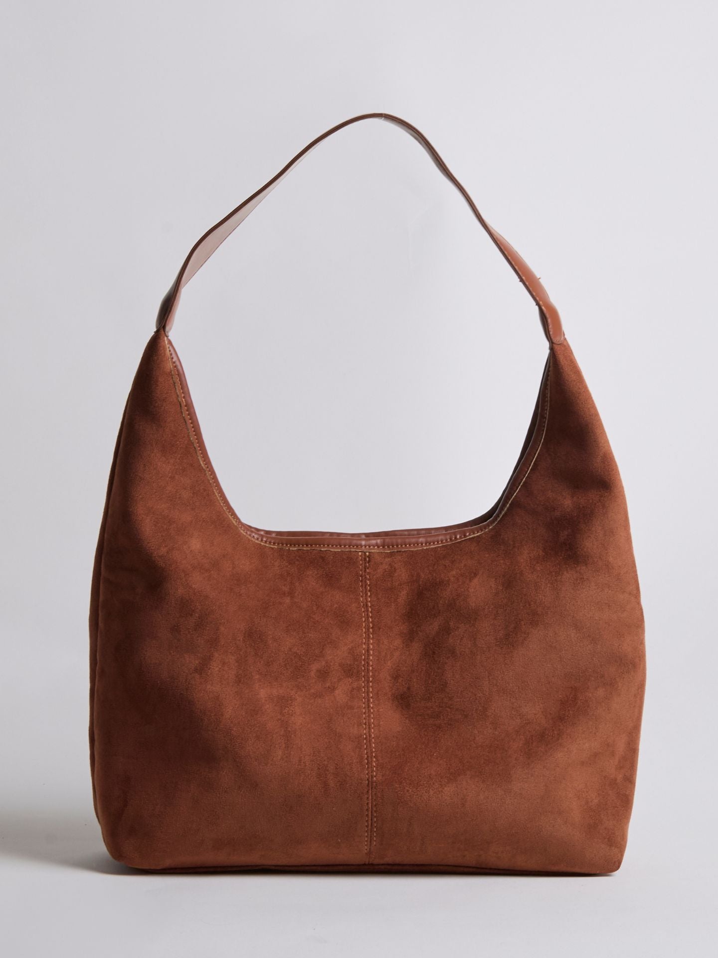 Suede Daily Leather Tote - Bolso tote diario de ante