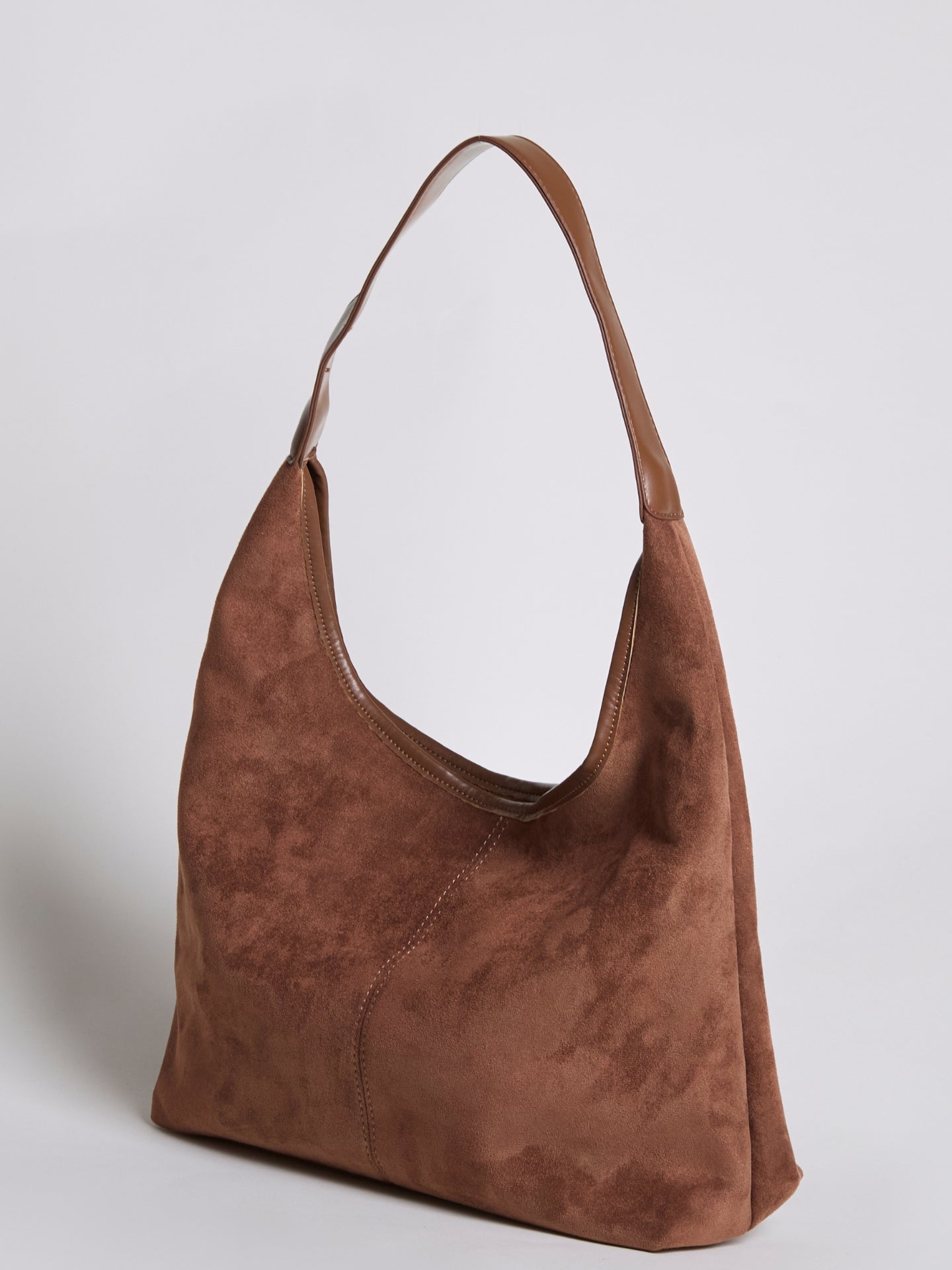 Suede Daily Leather Tote - Bolso tote diario de ante