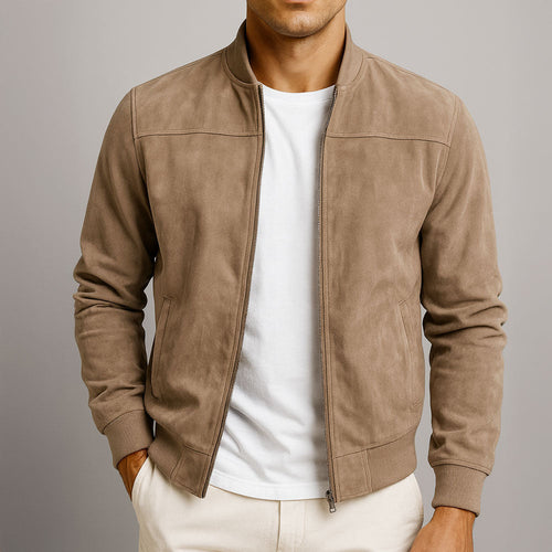 Alvaro - Chaqueta atemporal de ante