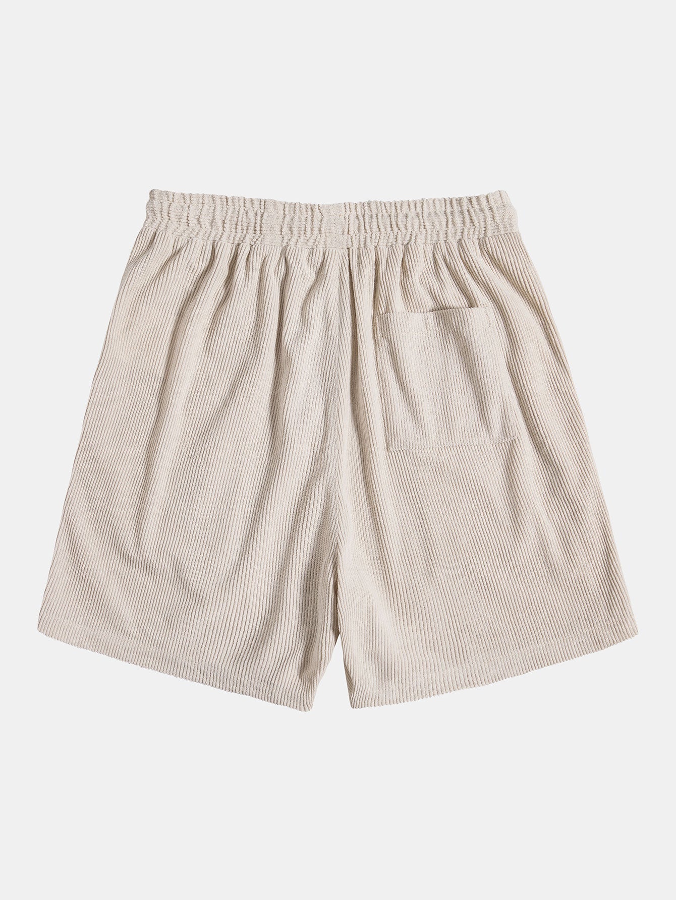 Camisa de pana de manga corta con botones + shorts