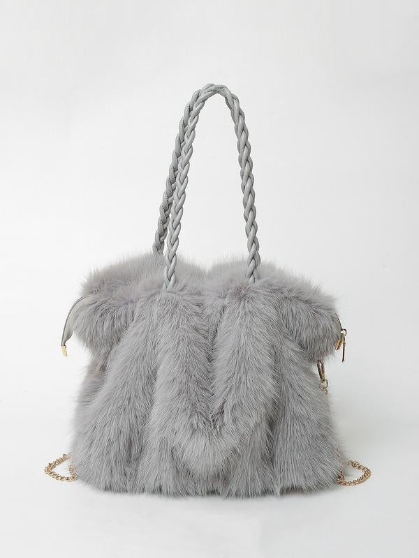 JULE - Bolso de hombro de felpa