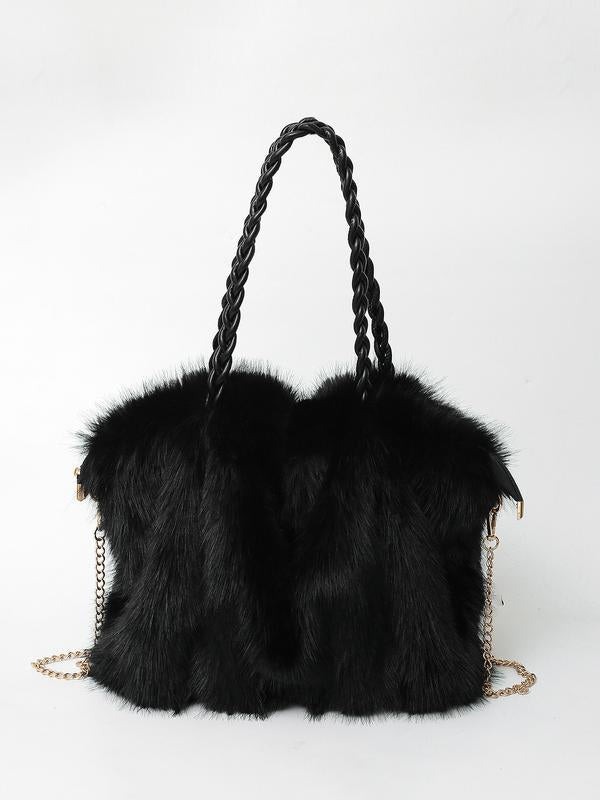 JULE - Bolso de hombro de felpa