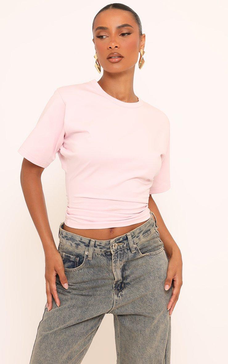KIMMY - Elegante crop top con corte entallado