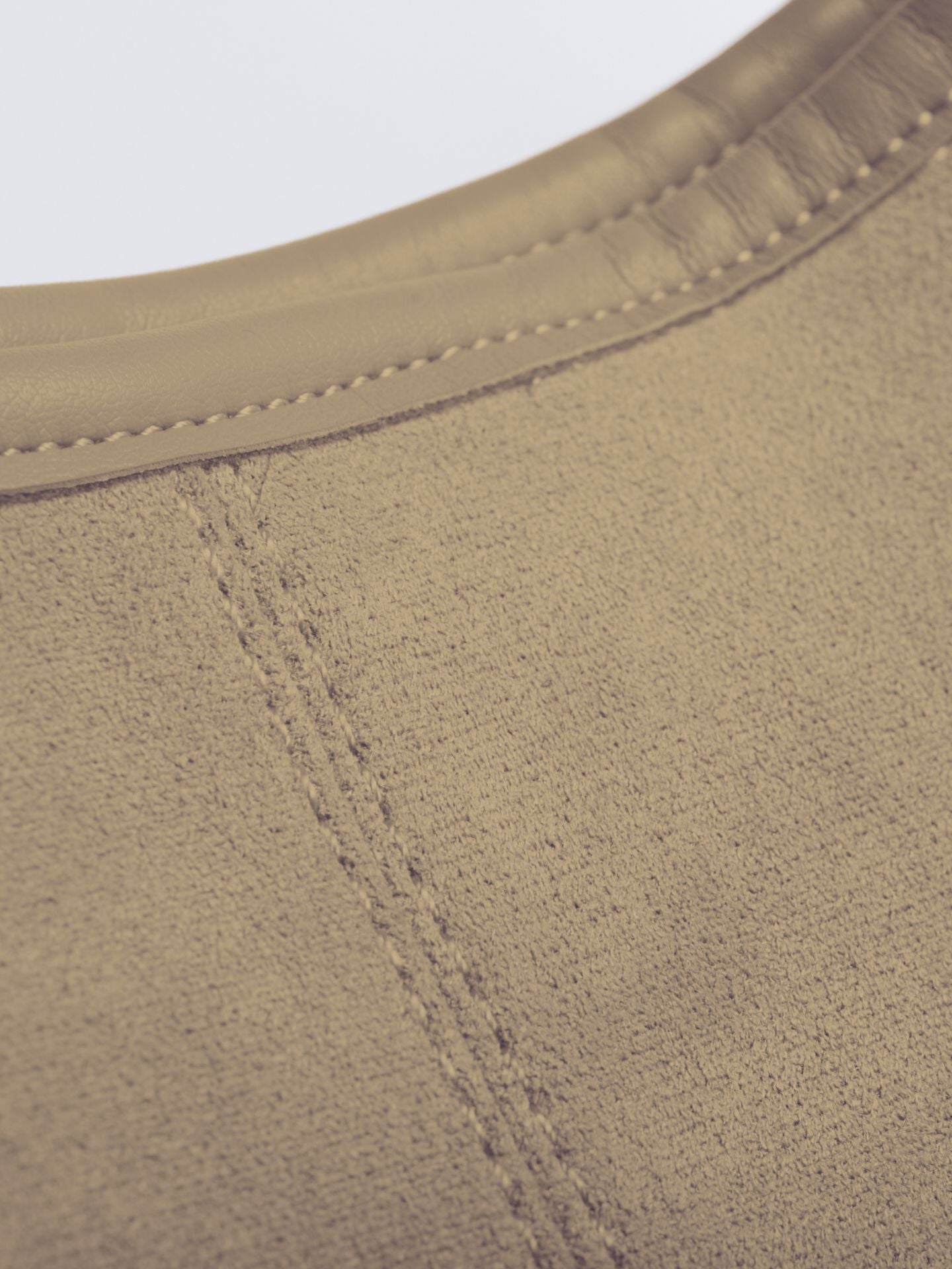 Suede Daily Leather Tote - Bolso tote diario de ante