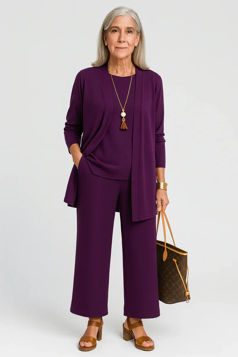 Yvonne - Elegante conjunto de 3 piezas