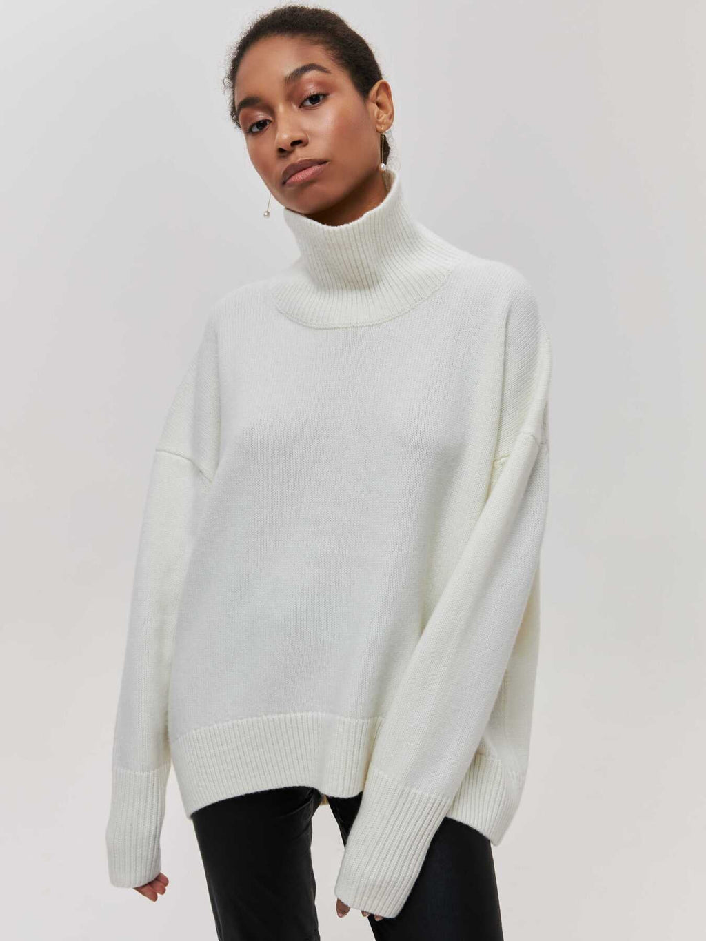GIANA - Jersey de cuello alto acogedor