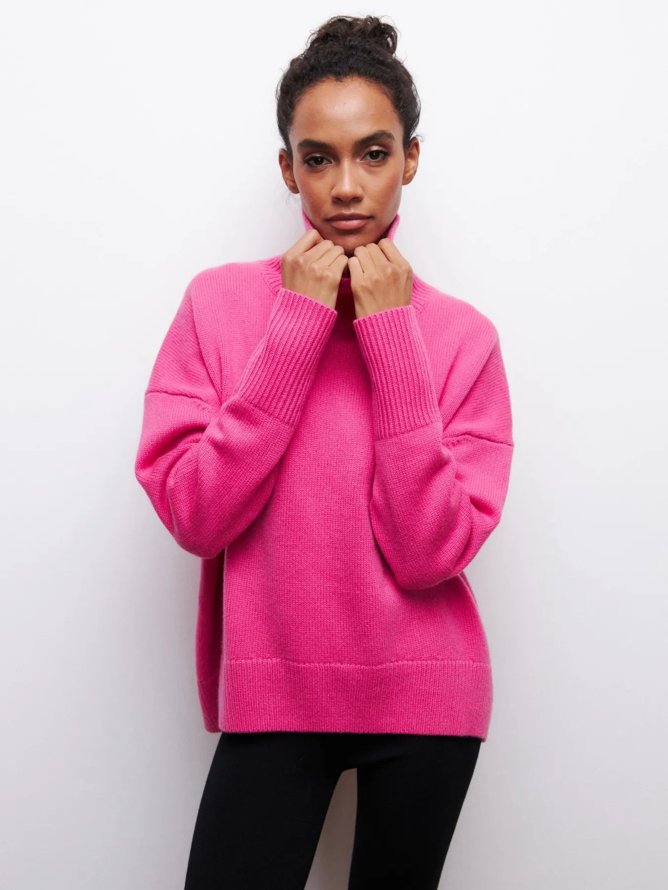 GIANA - Jersey de cuello alto acogedor