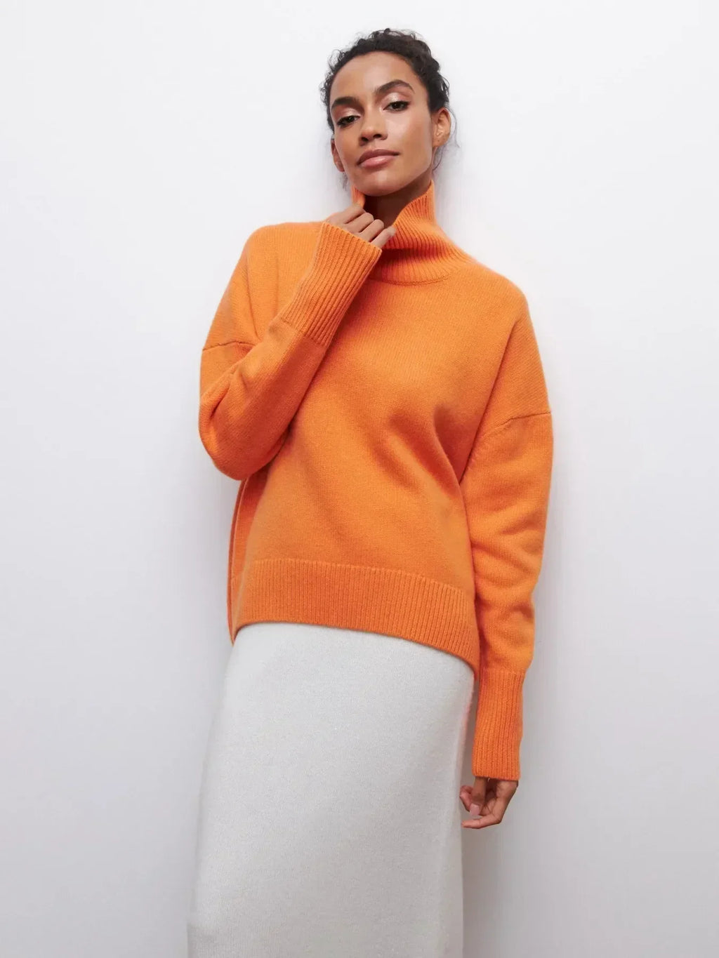 GIANA - Jersey de cuello alto acogedor
