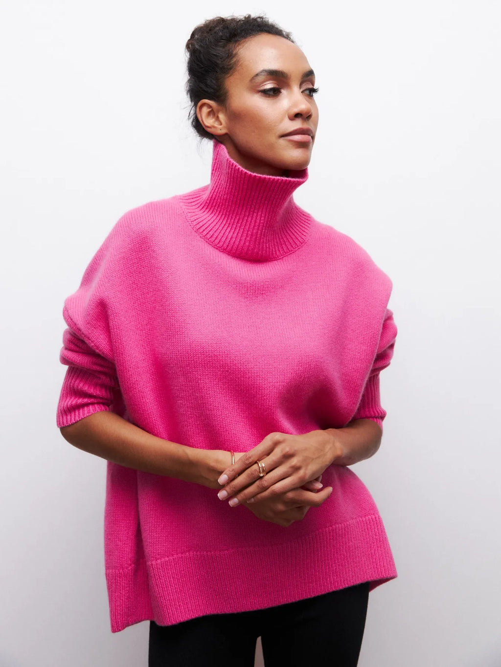 GIANA - Jersey de cuello alto acogedor