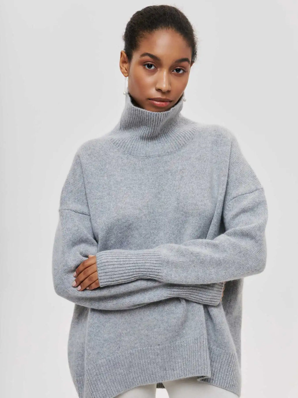 GIANA - Jersey de cuello alto acogedor
