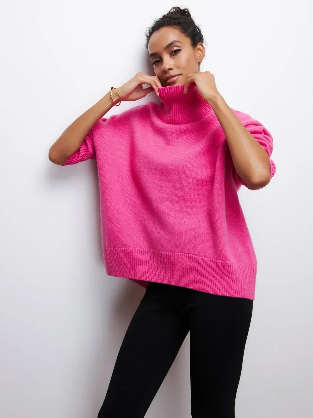 GIANA - Jersey de cuello alto acogedor