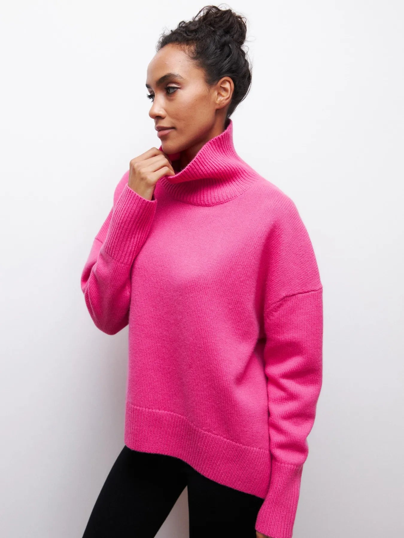 GIANA - Jersey de cuello alto acogedor