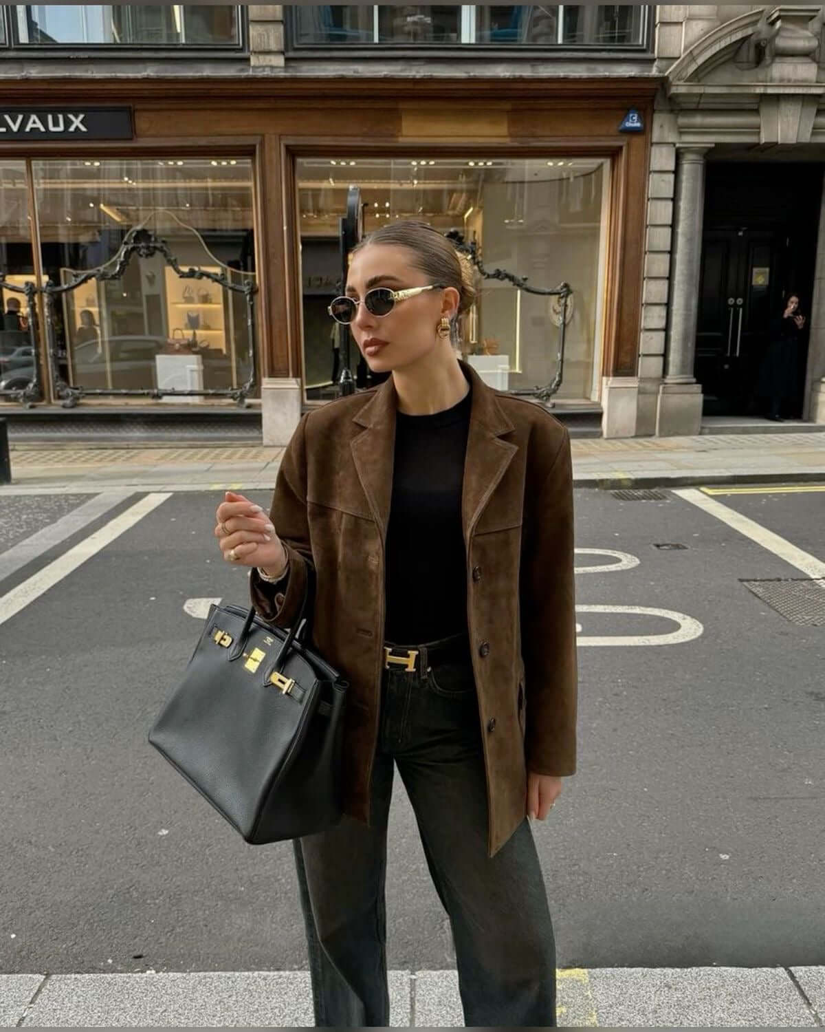 NADIA - Abrigo statement de ante elegante
