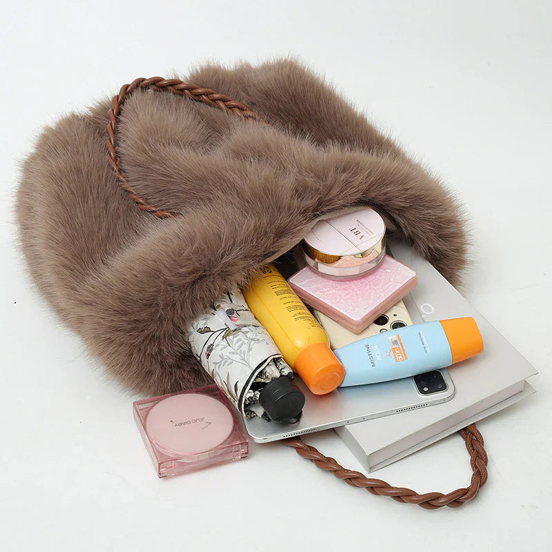 JULE - Bolso de hombro de felpa