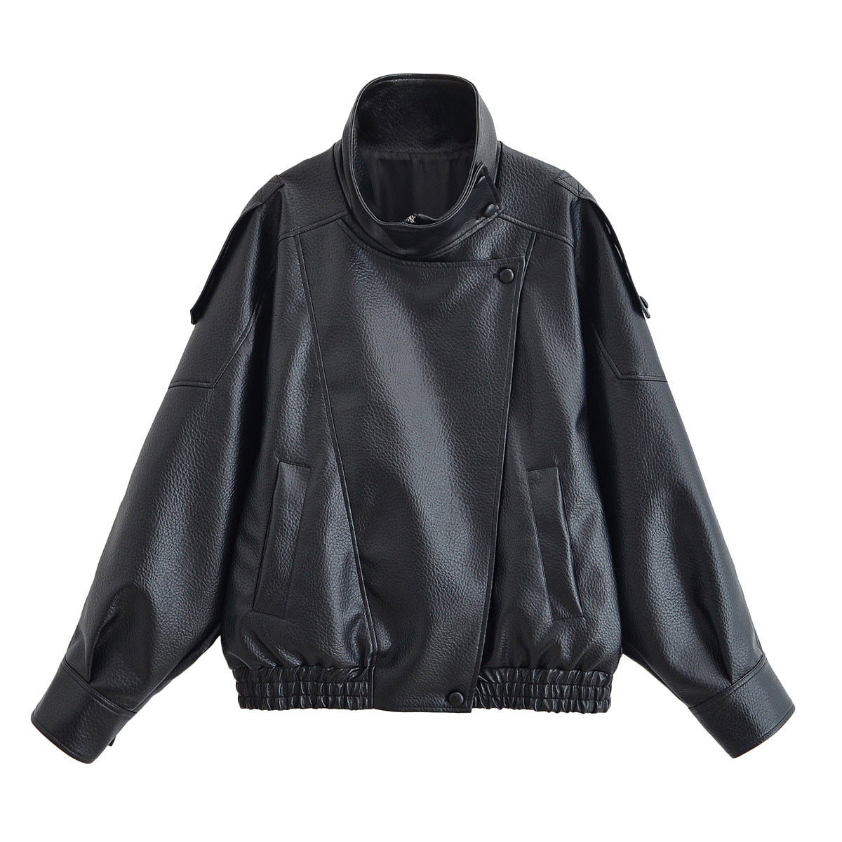 LAUREN - Chaqueta oversize de piel sintética