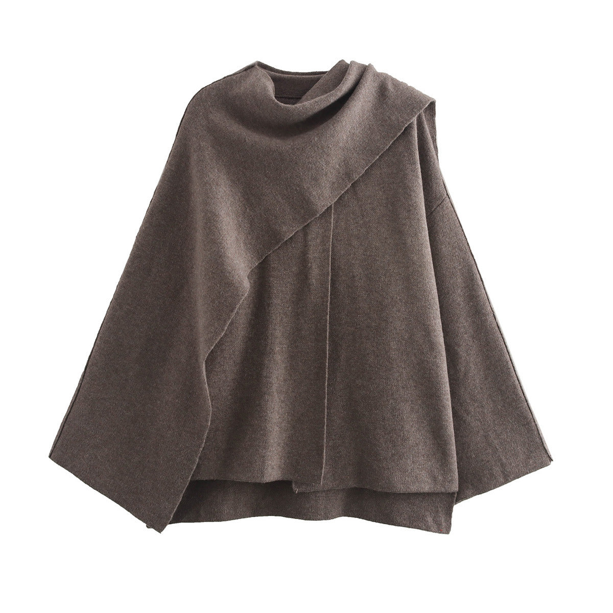 GRETA - Abrigo elegante con pañuelo