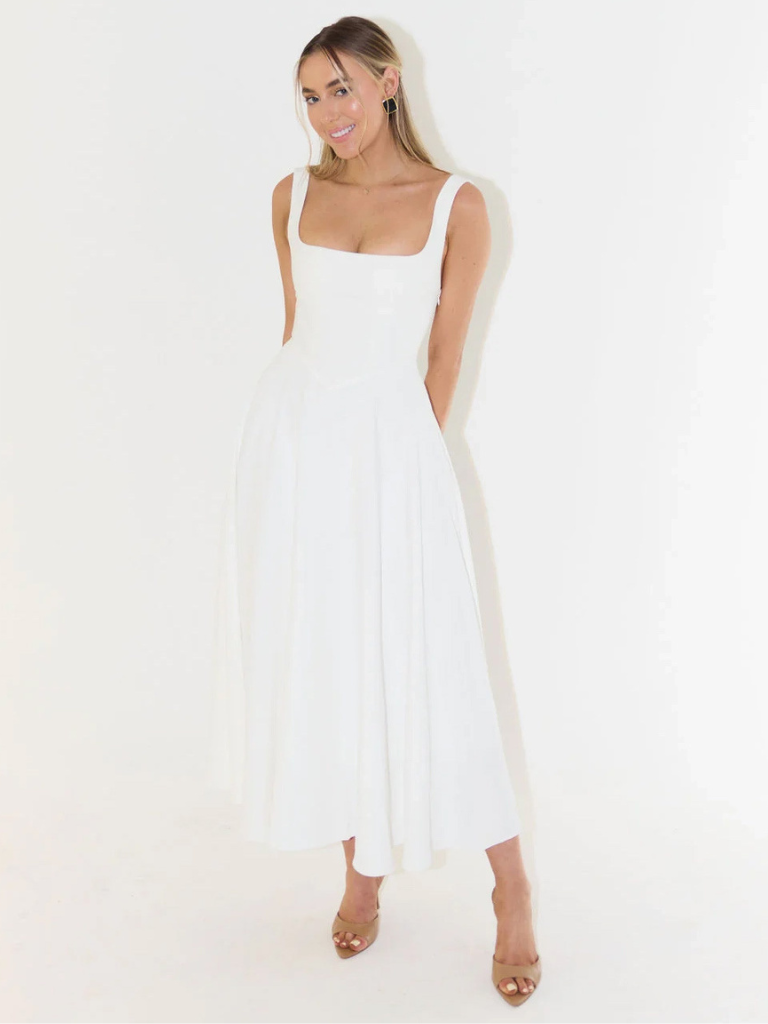MELIS Grace Kleid - Blanco