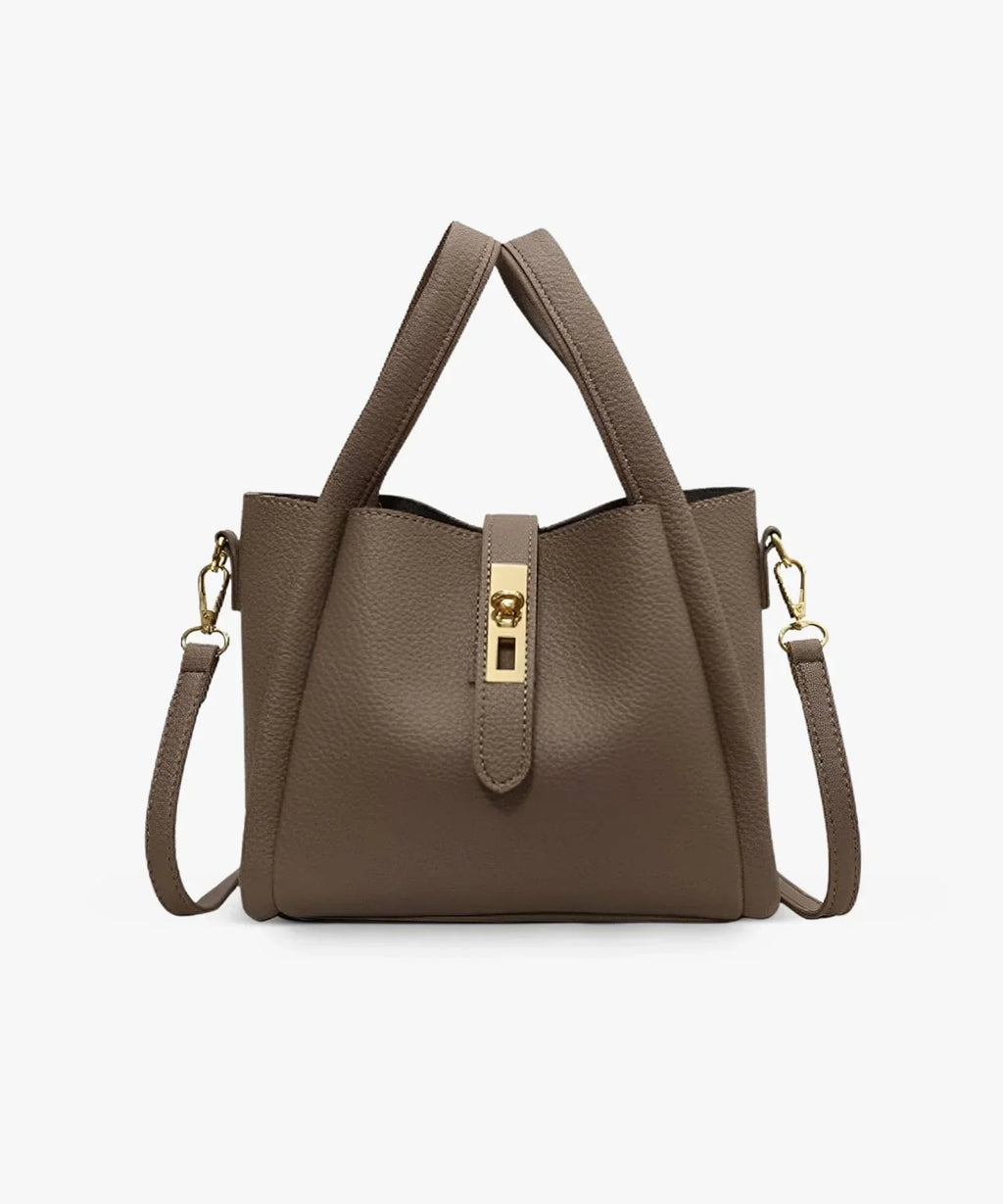 NIKA - Elegante bolso de hombro con líneas limpias y tirantes anchos