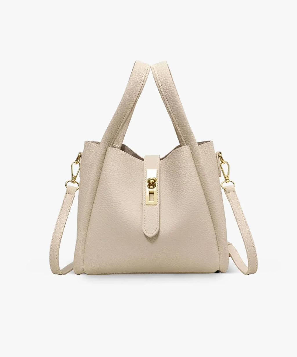 NIKA - Elegante bolso de hombro con líneas limpias y tirantes anchos