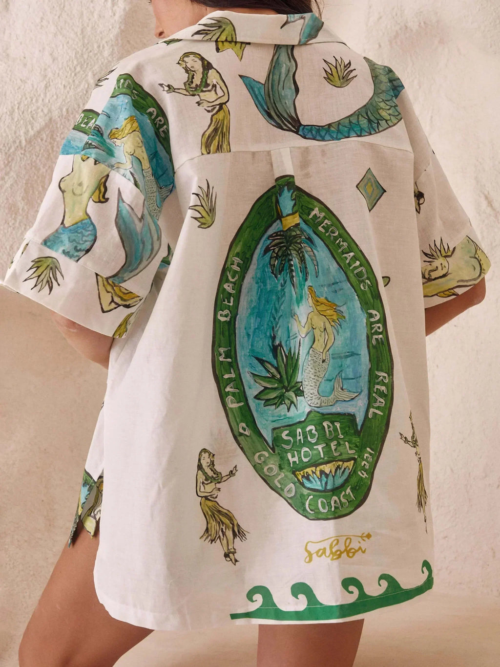 Aitana - Conjunto camisero estampado sirena