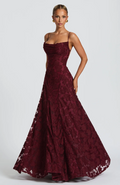 SOFIA - Vestido maxi de encaje