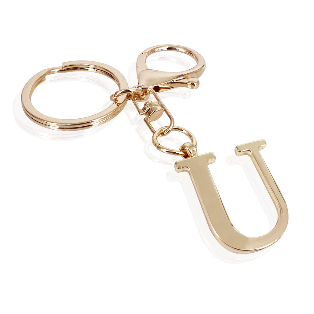Initial | Eleganter Bag Charm in Goldoptik
