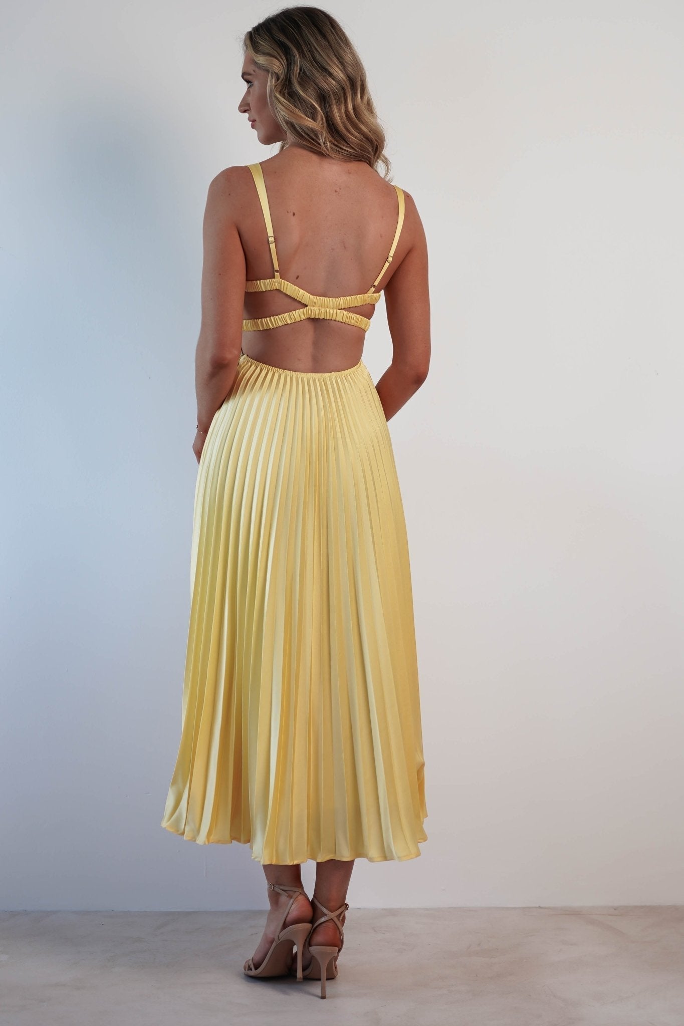 MALKA - Elegante vestido maxi con caída delicada