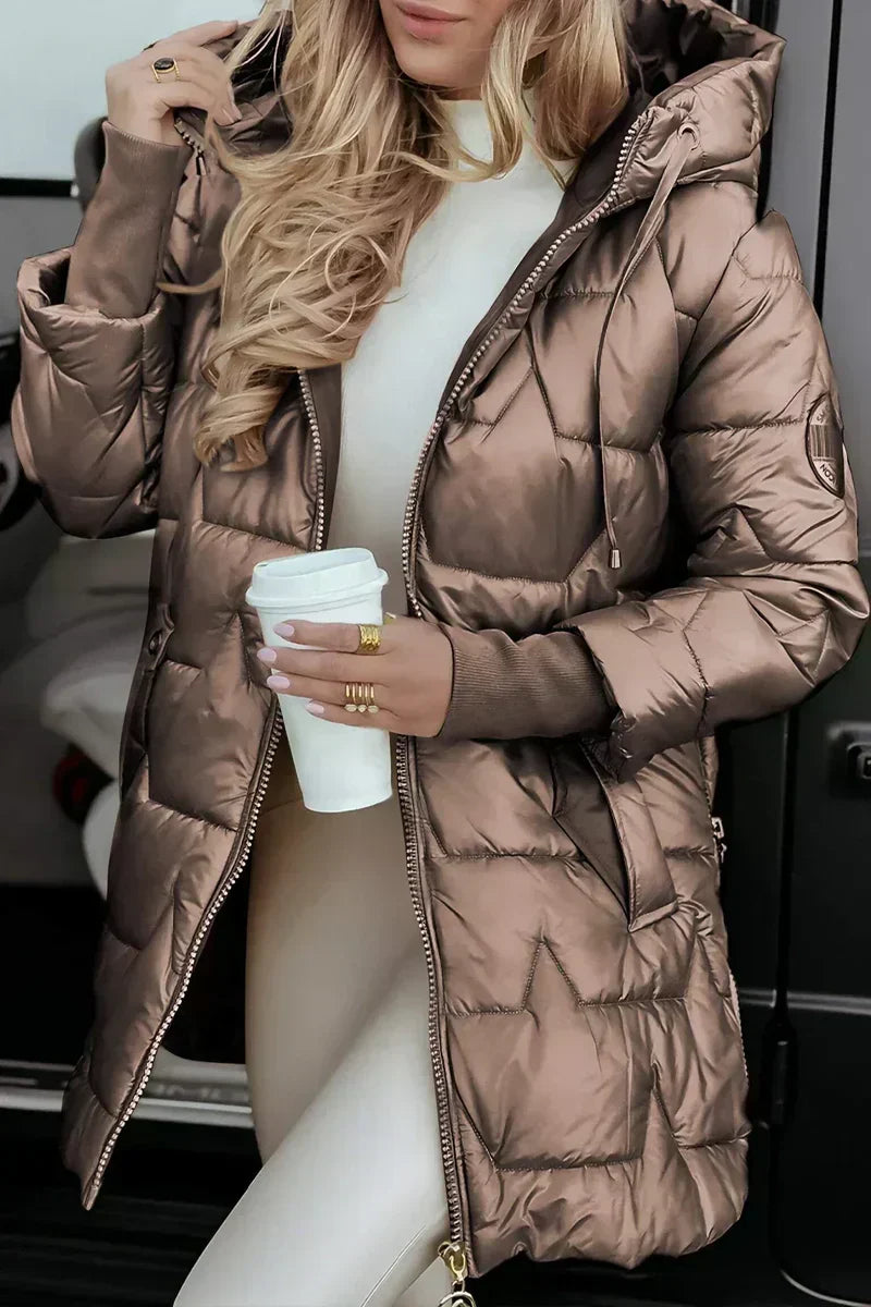 MILA - Chaqueta de invierno con capucha