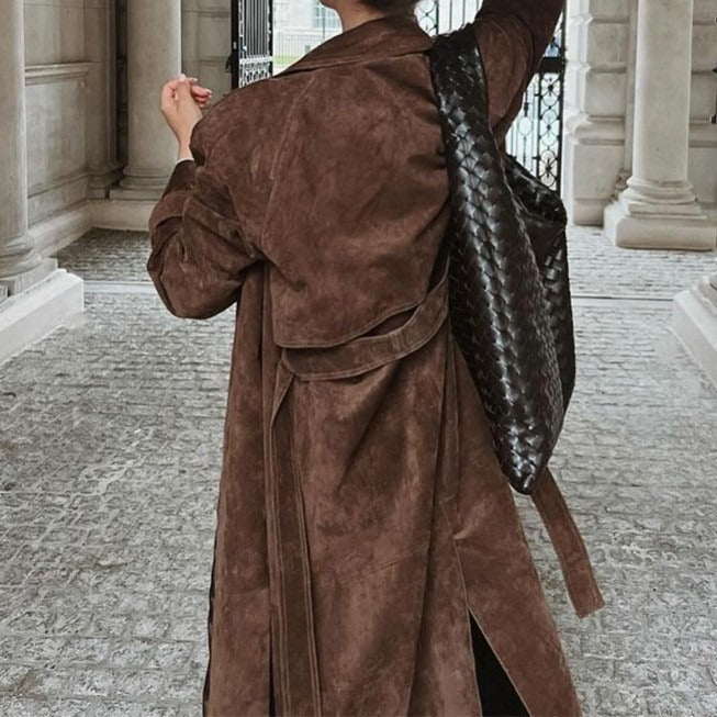 CLAIRE - Chaqueta vintage de ante
