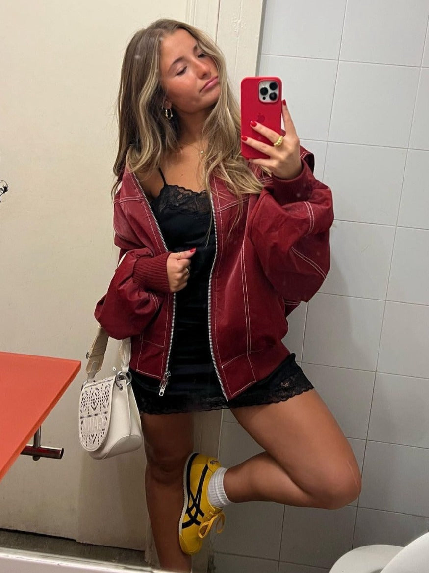 MAREN - Chaqueta de cuero