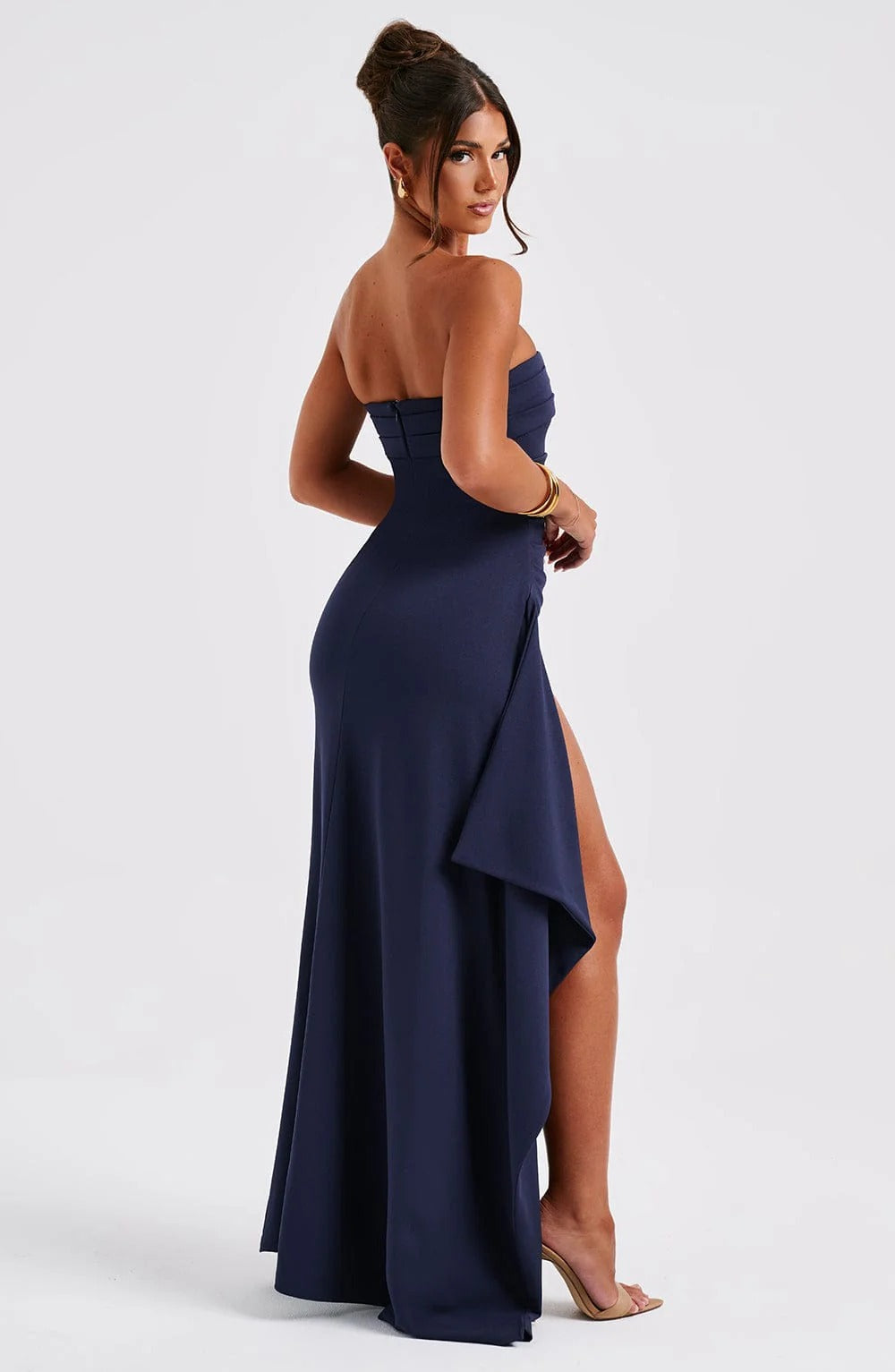 RUTH - Vestido largo tipo bandeau que realza la figura